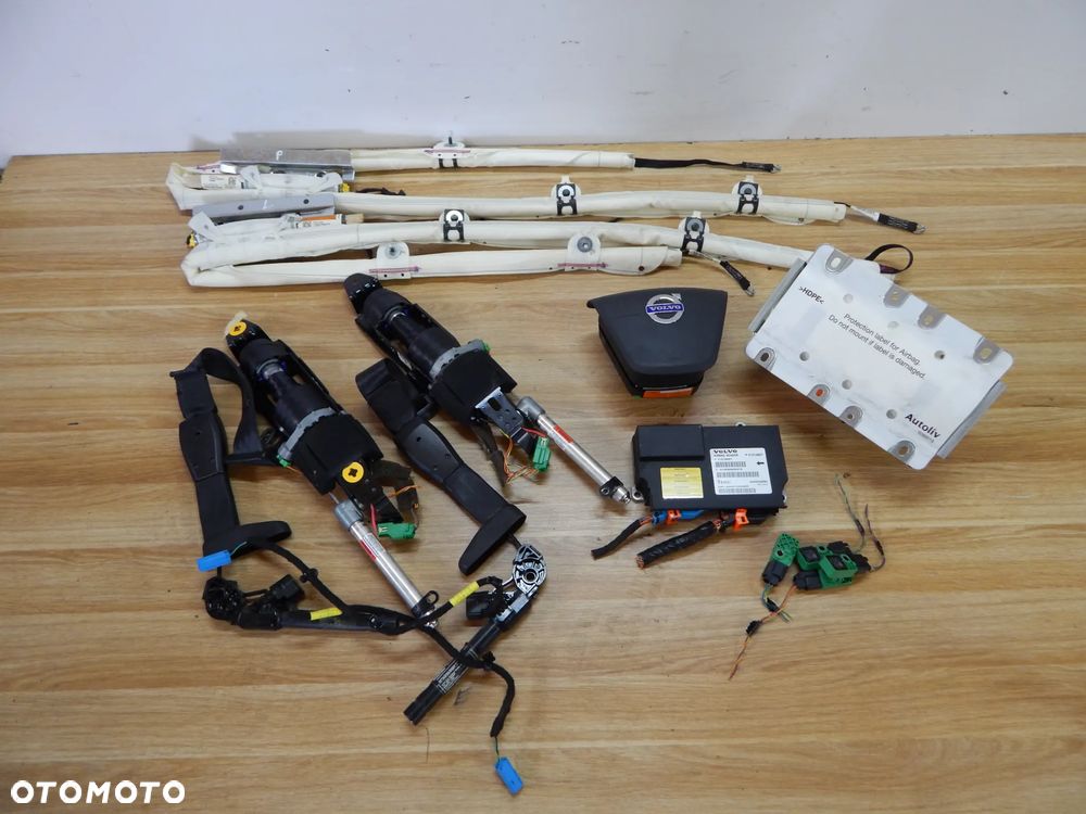 Poduszka powietrzna kurtyna pas bezpieczeństw sensor Volvo XC60 xc60 I 08-17 Łuków części - 1