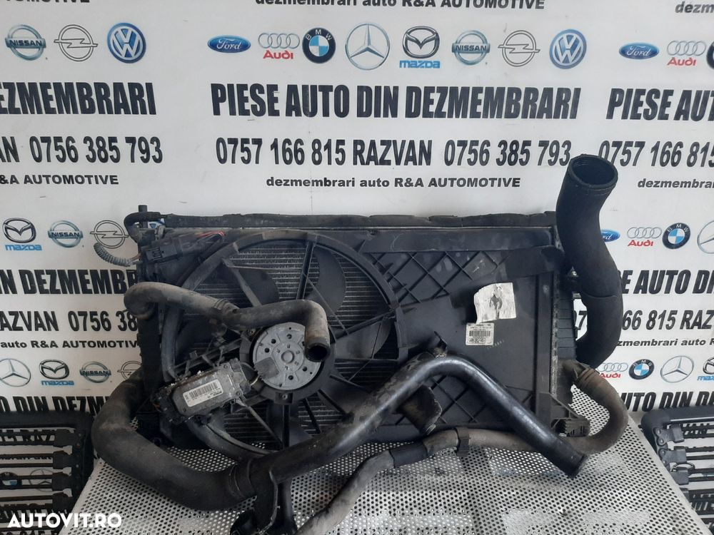 Grup Radiatoare Radiator Apa Clima Intercooler Electroventilator Termacupla Ford Focus 2 1.6 Tdci A - 6