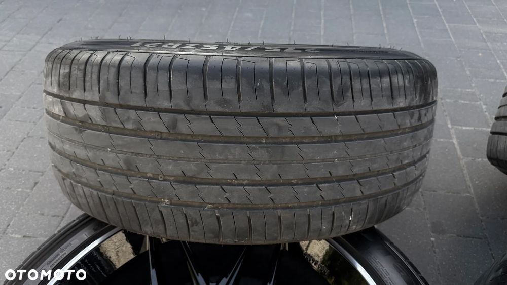 Kola r21 5x130 275/45 ET48 10.5J audi q7 sq7 porsche cayenne volkswagen vw touareg DOTZ Black alufelgi LongBeach - 16