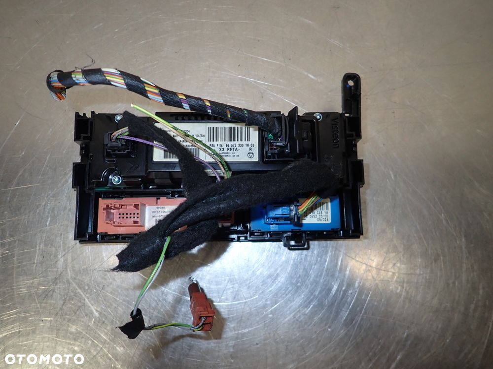 PANEL STEROWANIA NAWIEWU KLIMATYZACJI CITROEN C5 I LIFT 1.7 - 6