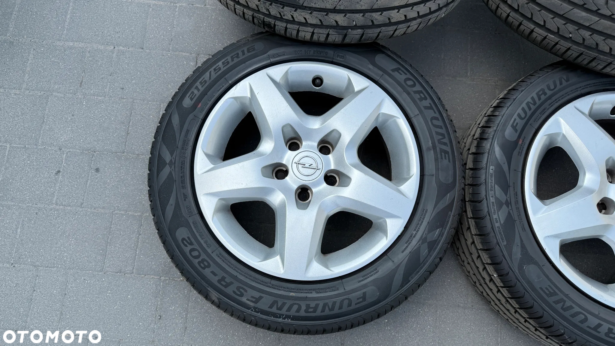 Koła strukturalne 215/55 nowe 2024/2025 r16 5x110 opel chevrolet felgi ET39 Alufelgi - 5