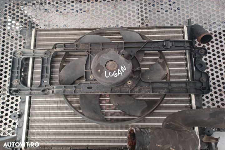 Radiator racire motor Dacia Logan 1  [din 2004 pana  2008] seria Sedan 1.4 MT (75 hp) - 2