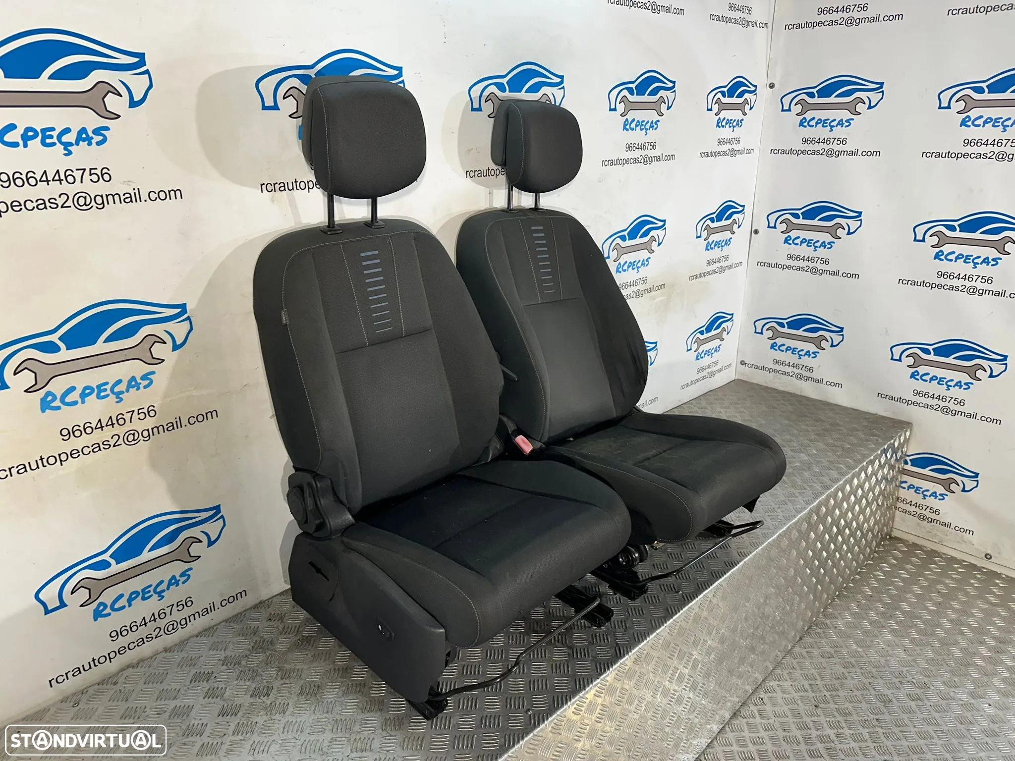 Conjunto Bancos Tecido Frente Frontais Renault Scenic 3 Mk3 2009 - 2016 - 6