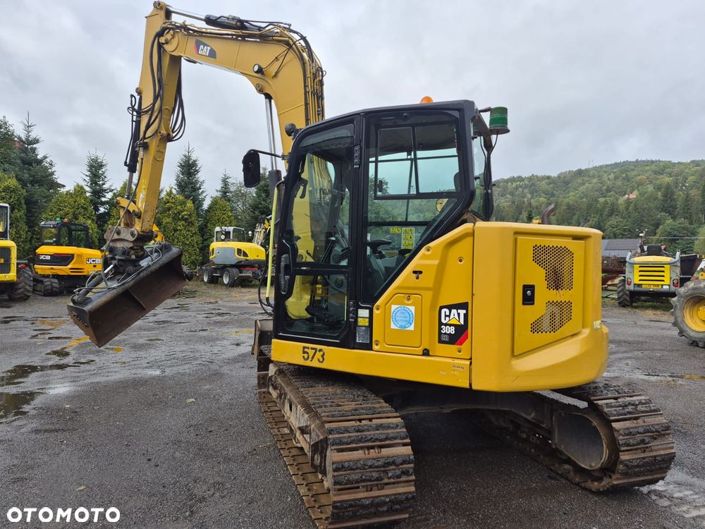 Caterpillar Caterpillar 308 CR, 2019r. QH i 2łyżki skarpowa hydrauliczna i do kopania. - 12