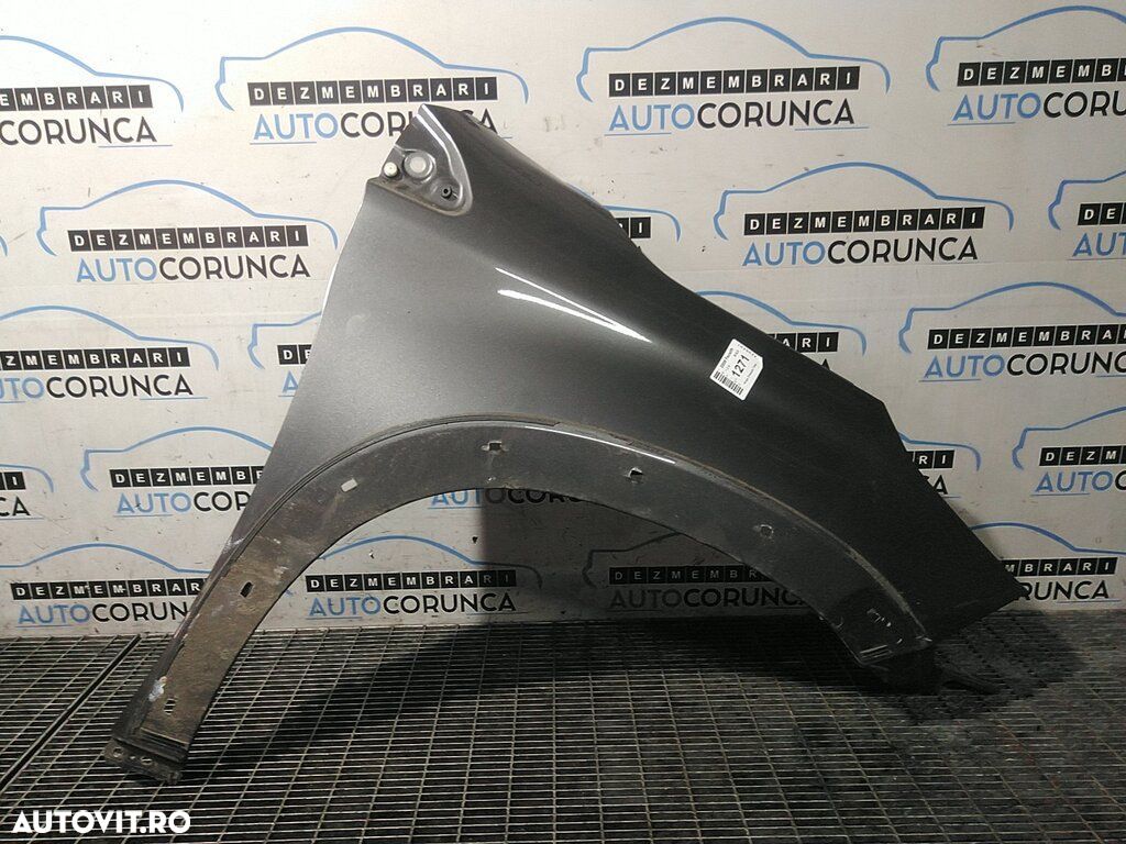 Aripa Dreapta Fata Peugeot 2008 Facelift 2016 - 2019 4 Usi Gri (1271) - 1