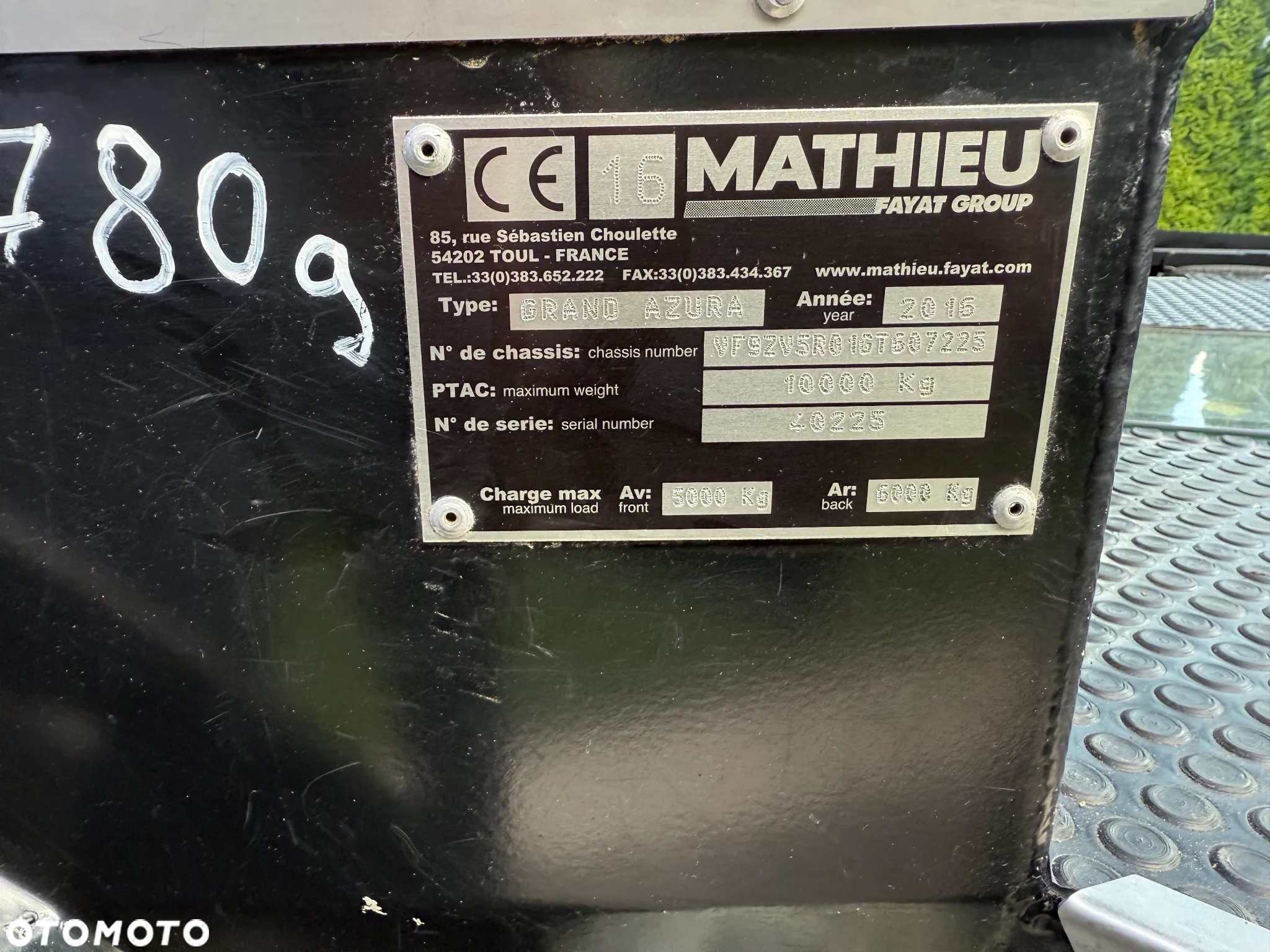 Inny MATHIEU GRAND AZURA MC420 ZAMIATARKA - 19