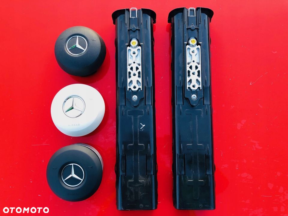 MERCEDES C C205 E W238 S W217 PAŁĄK KAPOTAŻ AIRBAG ZAGŁÓWEK naprawa regeneracja PODUSZKI PASY Raz2 - 1