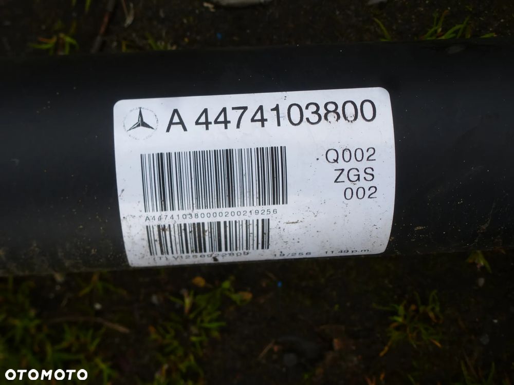 WAŁ NAPEDOWY MERCEDES VITO VIANO 447 2.0CDI  4474103800  gwa - 2