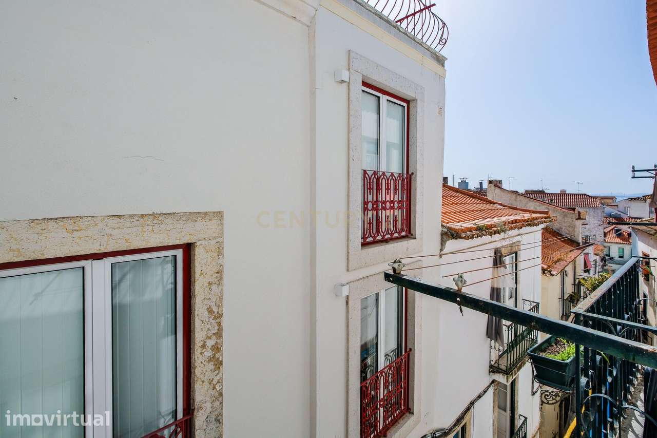 T1+1 com terraço rooftop vista sublime rio e Alfama - Grande imagem: 5/33