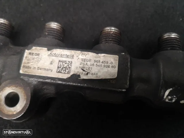 Regua de Injectores originais para Peugeot 307 1.6hdi  2005+ - 3