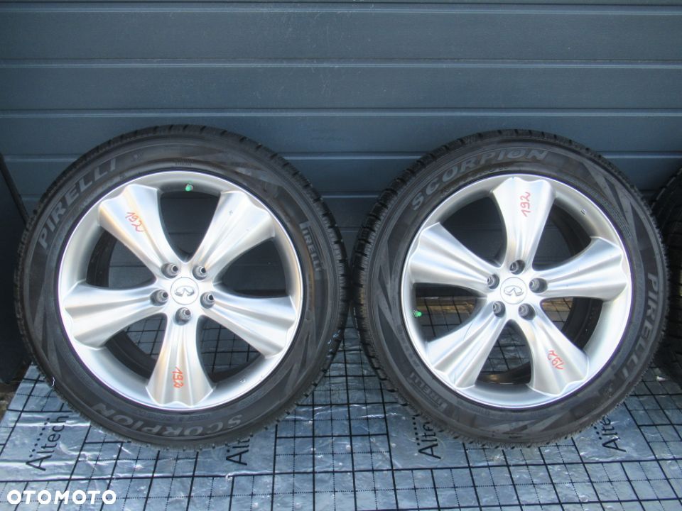 FELGI ALUMINIOWE INFINITI 20x8J ET50 5x114,3 OPONY ZIMA 265/50 R20 - 2