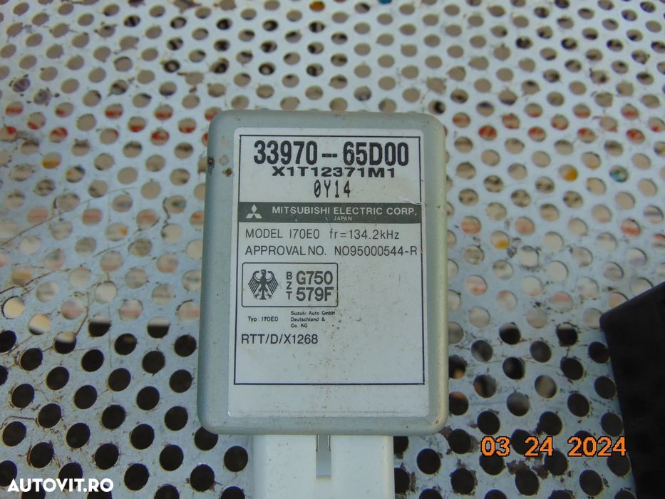 kit pornire Suzuki Grand Vitara 1.6 benzina ecu contact cu cheie cip i - 4