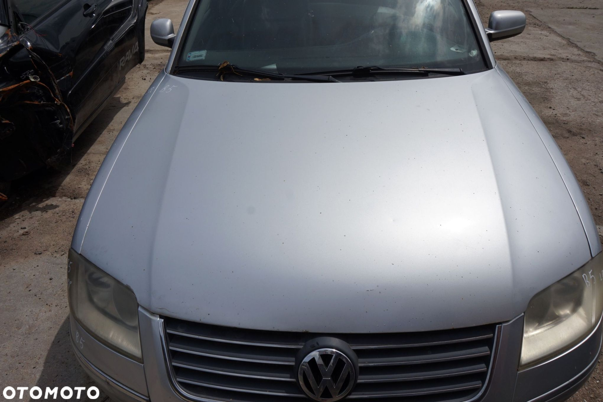 MASKA ZDERZAK BŁOTNIKI LAMPY PASSAT B5 LIFT LA7W  VOLKSWAGEN 2001-2005 SREBRNY PRZÓD KOMPLETNY - 2