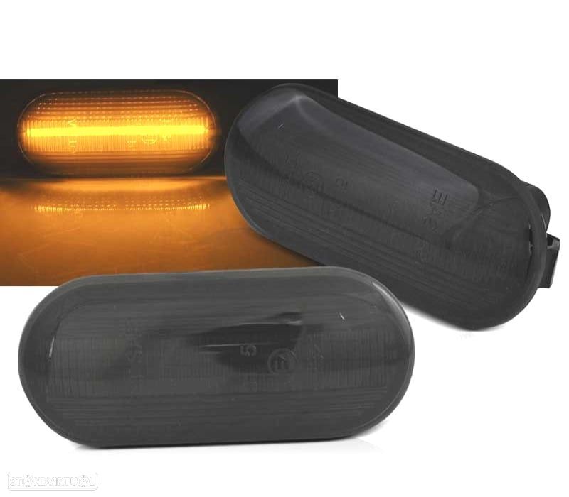 PISCAS LATERAIS LED VOLKSWAGEN SEAT FORD FUMADOS - 2