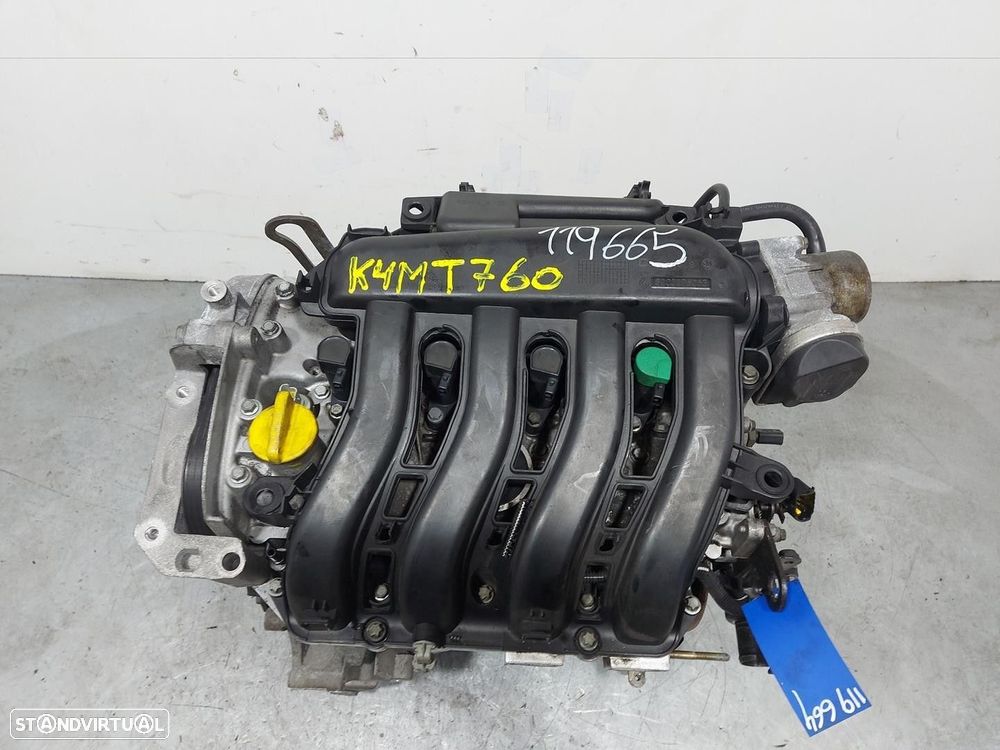 MOTOR COMPLETO RENAULT MEGANE II 2003 - 12