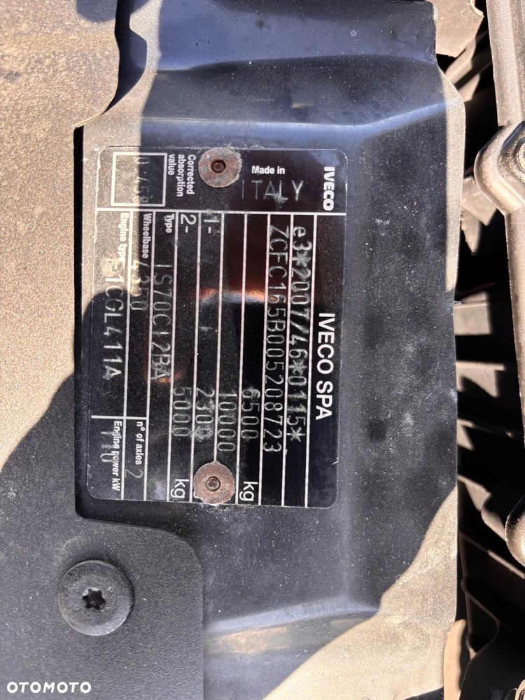 Iveco 65C115,72C17,70C17,65C17,72C15,70C15 CHLODNIA MROZNIA PODWOZIEZIE DO ZABUDOWY WYWROT - 13