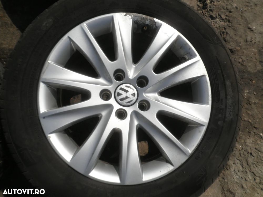 Jante 17" cu anvelope VW Tiguan 5N 5N0601025M 7J ET43 235/55/17 - 2