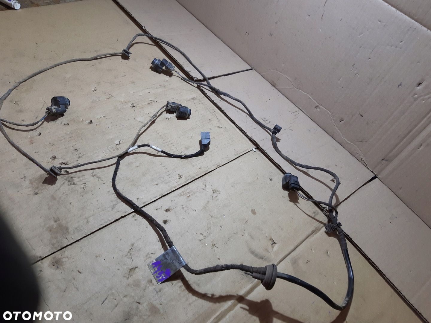 AUDI A4 B8 WIĄZKA INSTALACJA PDC ZDERZAKA TYLNEGO TYŁ 8K0971104F - 5