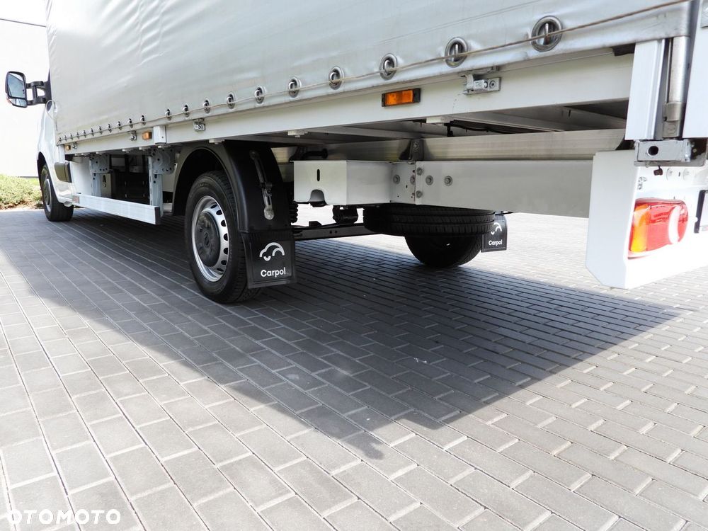 Renault MASTER  PLANDEKA 10 PALET WEBASTO TEMPOMAT LEDY PNEUMATYKA KLIMATYZACJA  165KM - 17