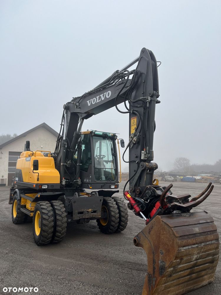 Volvo EW 140 D / ROTOTILT + SZCZYPCE / SPROWADZONA / KOPARKA KOŁOWA / EW 160 D - 7