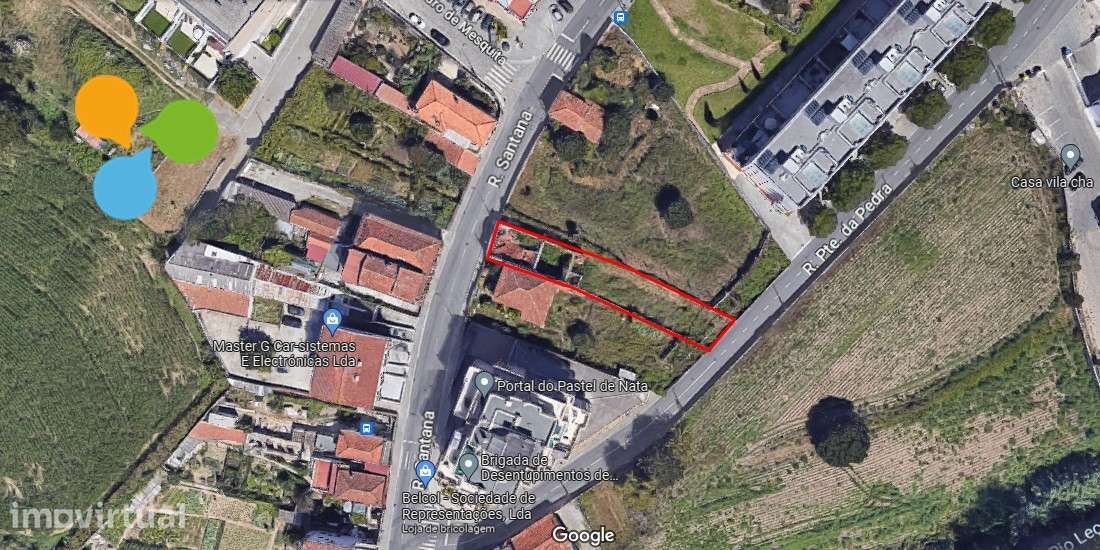 Terreno Para Construção  Venda em Custóias, Leça do Balio e Guifões,Ma - Grande imagem: 3/5