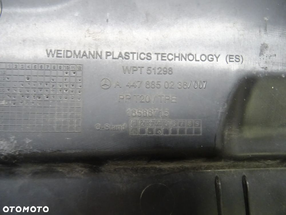 MERCEDES VITO III 2014- OSŁONA PASA PRZEDNIEGO A4478850236 - 5