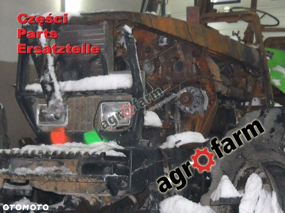 Deutz Agrostar 6.11 części, skrzynia biegów, oś - 3