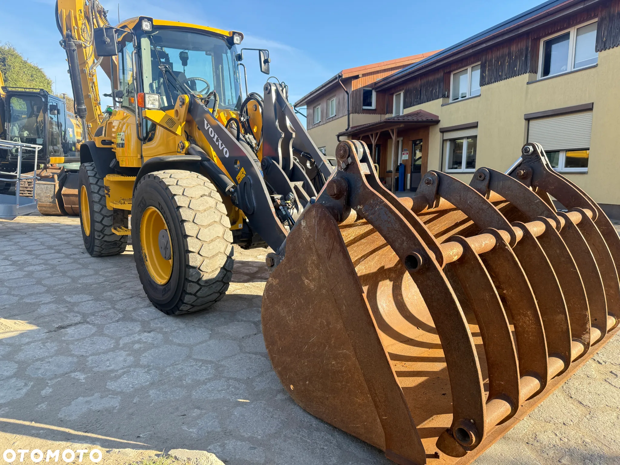 Volvo ładowarka kołowa L45G TP dociskacz, dodatkowe linie, centralne smarowanie - 7