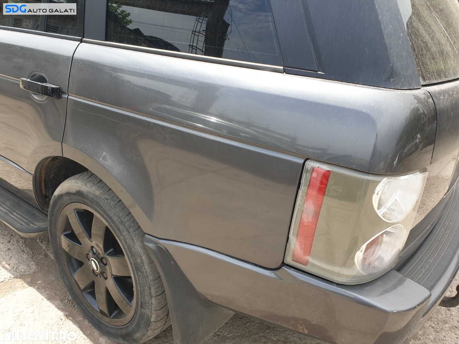 Aripa Caroserie Stanga Spate Land Rover Range Rover Vogue 2001 - 2009 Culoare 659/LAL Bonatti Grey Metallic [C7014] - 1