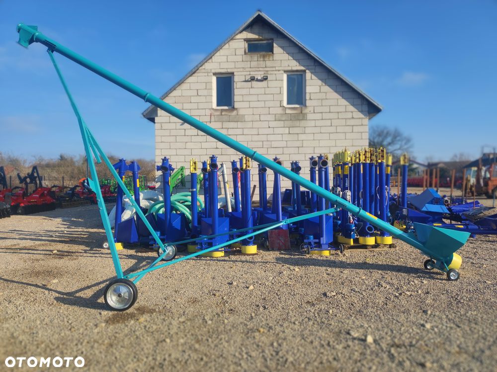 PODAJNIK/ PRZENOŚNIK ŚLIMAKOWY/Żmijka Do Zboża/ Pelletu/ Trocin Podajniki Przenośniki Ślimakowe Żmijki Fi 140 Fi 200 - 5