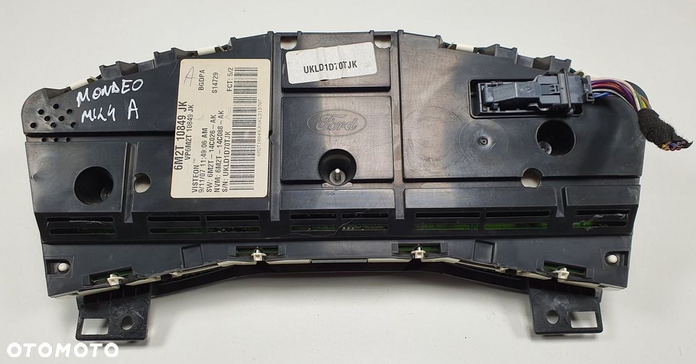 LICZNIK ZEGARY FORD MONDEO MK4 6M2T10849JK EUROPA - 5