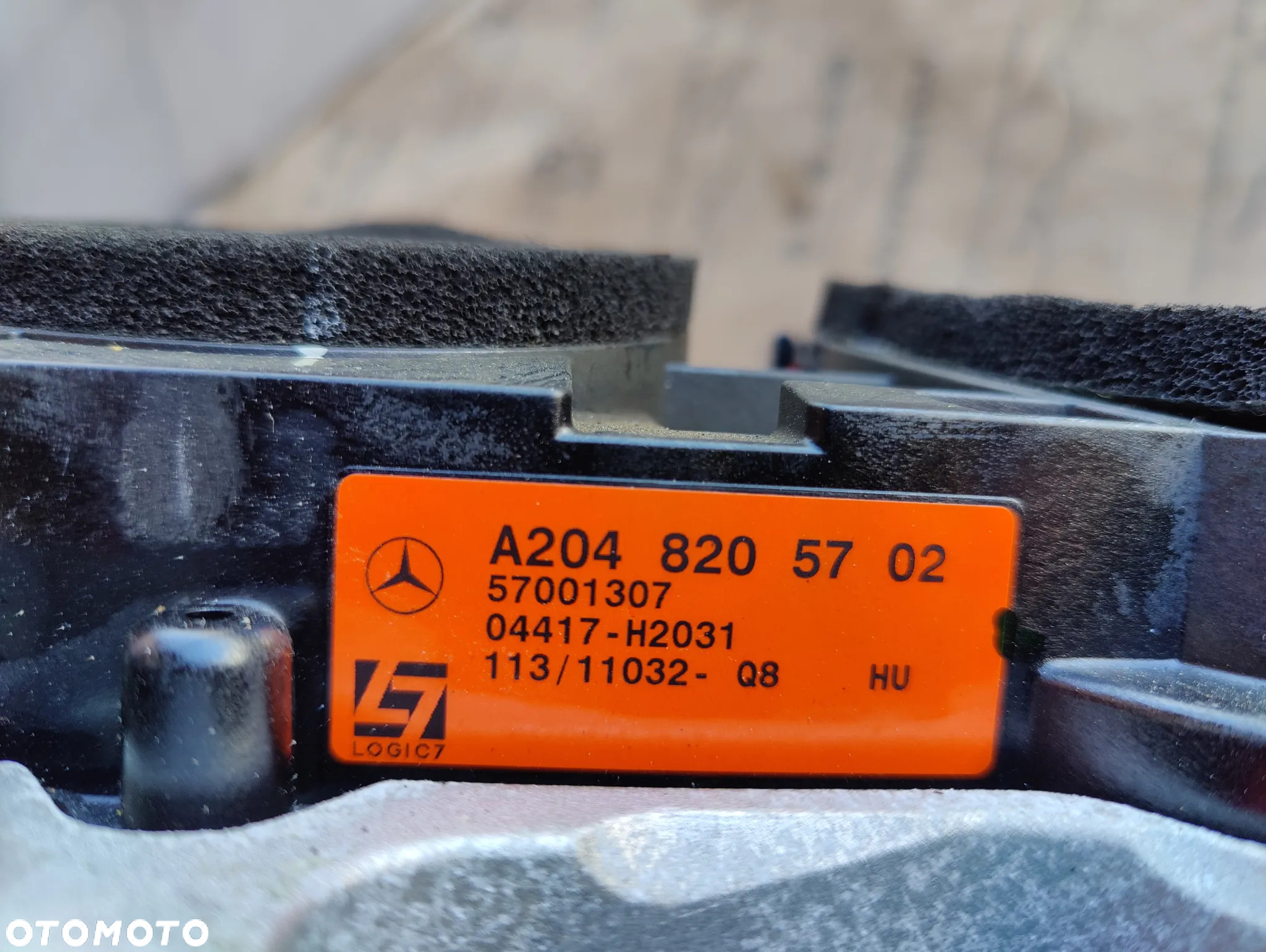 MERCEDES CLA W117 GŁOŚNIK TYLNA PÓŁKA SUBWOOFER A2048205702 A2048205802 - 4