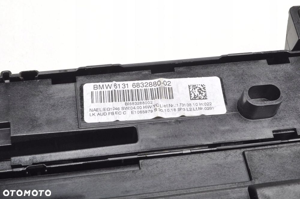 BMW F21 PANEL KLIMATYZACJI 9384046  6832880 - 6
