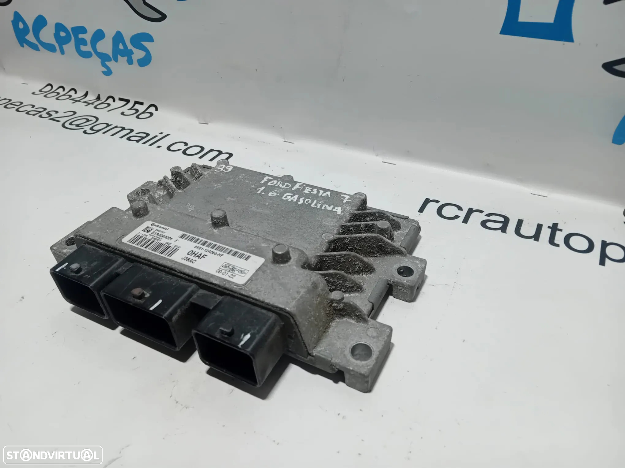 Centralina Continental Original Ford HWDA 8V21-12A650-HF S180049001 - 5
