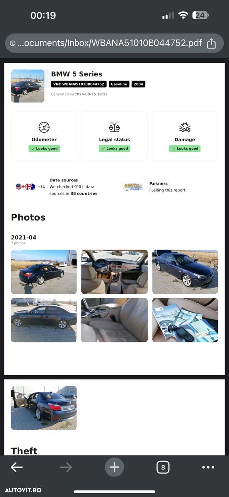 BMW Seria 5 525iA - 7