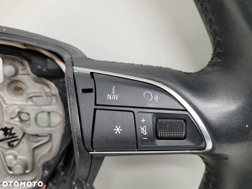 KIEROWNICA MULTIFUNKCYJNA SKÓRA CZARNA AUDI A6 C7 - 4