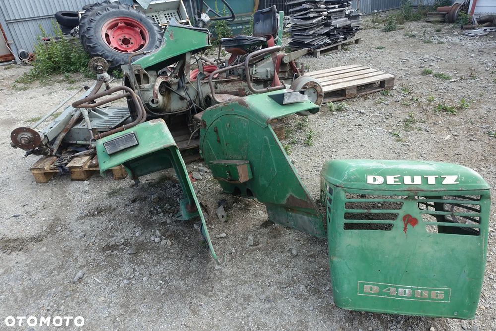 MASKA BŁOTNIK TYŁ OŚ TRAKTOR CIĄGNIK DEUTZ D 4006 - 1