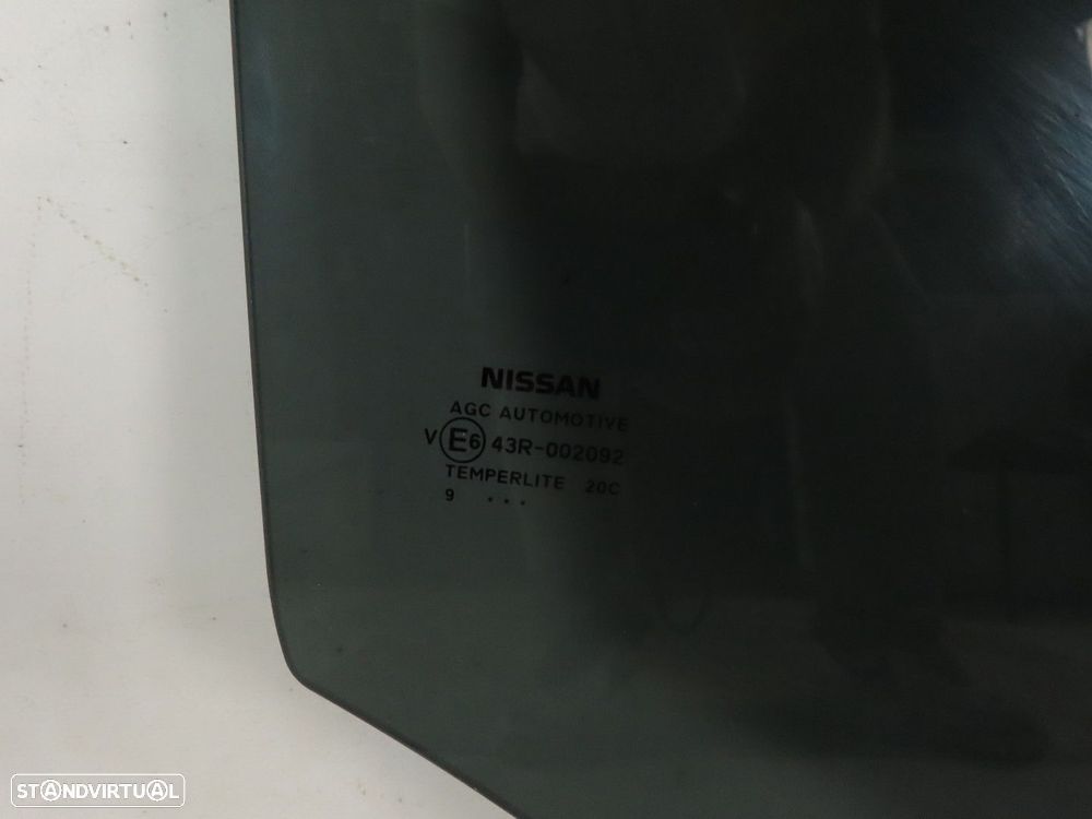 Vidro da porta Escurecido Direito/Trás Seminovo/ Original NISSAN QASHQAI II Clos... - 2