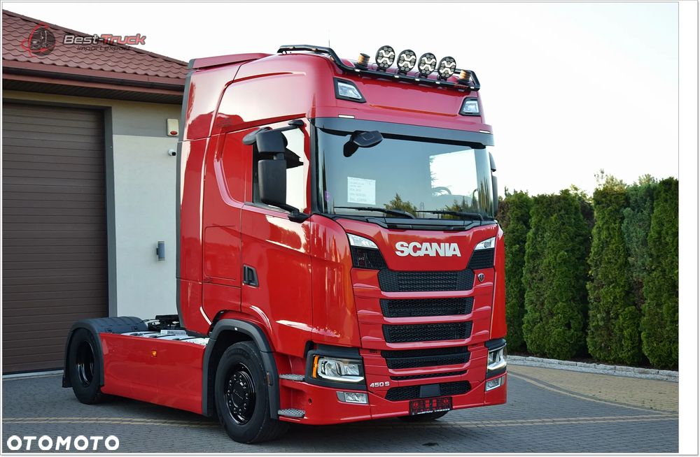 Scania S450 / FULL LED / KLIMA POST. / RETARDER / ZBIORNIKI  1400 L /  VIRTUAL COCPIT - 4