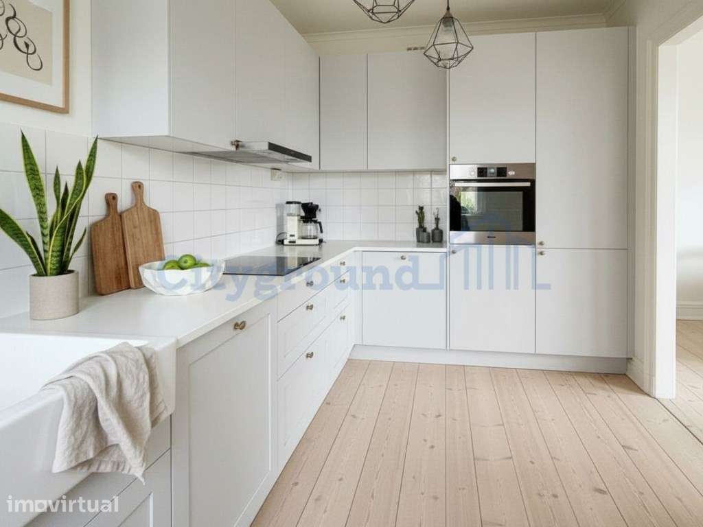 Apartamento T2 com varanda e vista de cidade - totalmente renovado - Grande imagem: 4/15