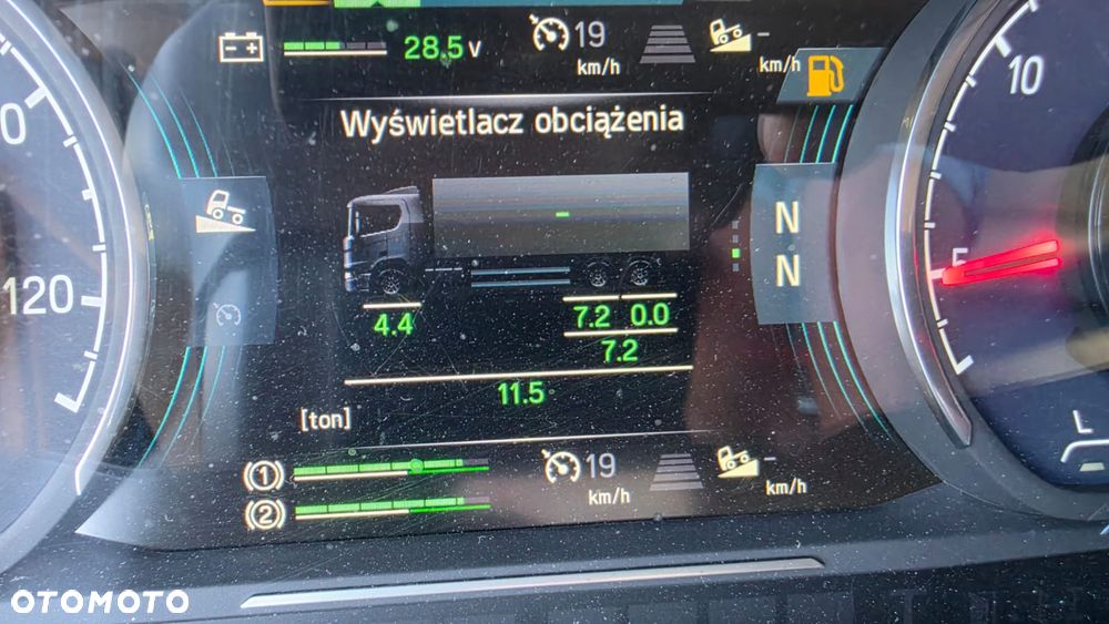 Scania ///S450///2019///ZESTAW/// TANDEM///WECON///7.70+7.70///DACH PODNOSZONY///FULL LED///WAGA/// KLIMATYZACJA POSTOJOWA///RETARDER/// SKÓRY///TELEWIZOR///STAN DOBRY - 36