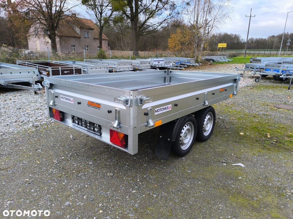 Martz Przyczepa Neptun N7-263 2 KPS BASELINE 263x145x30 2 osie 750 kg koła pod spodem platforma - 10