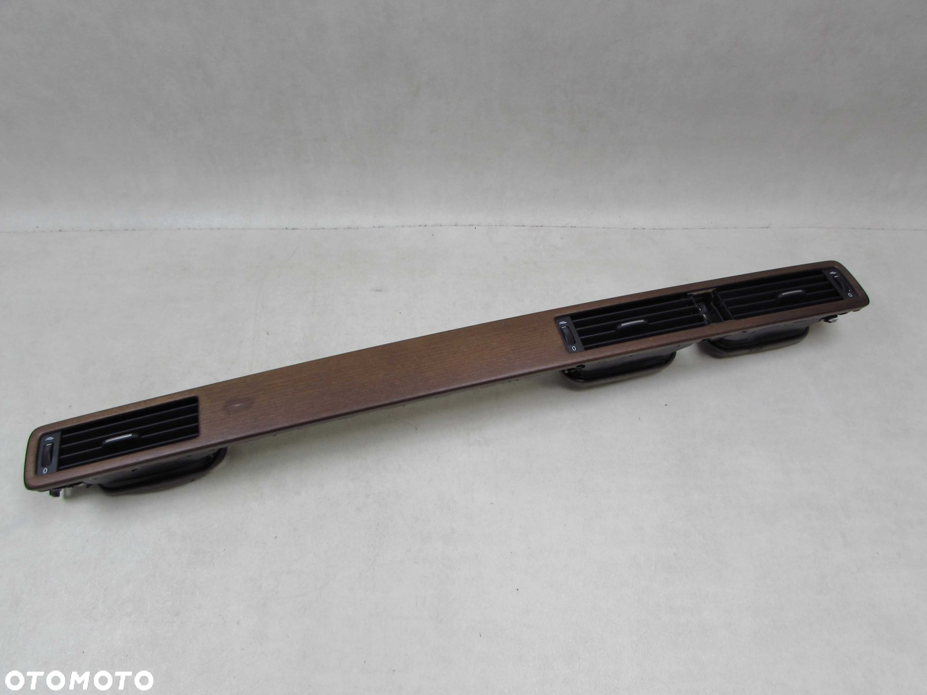 VOLVO S80 II V70 III XC70 06-16 KRATKA NAWIEWU SRODKOWA 30643315 DEKOR DREWNO DESKI KONSOLI UK - 7