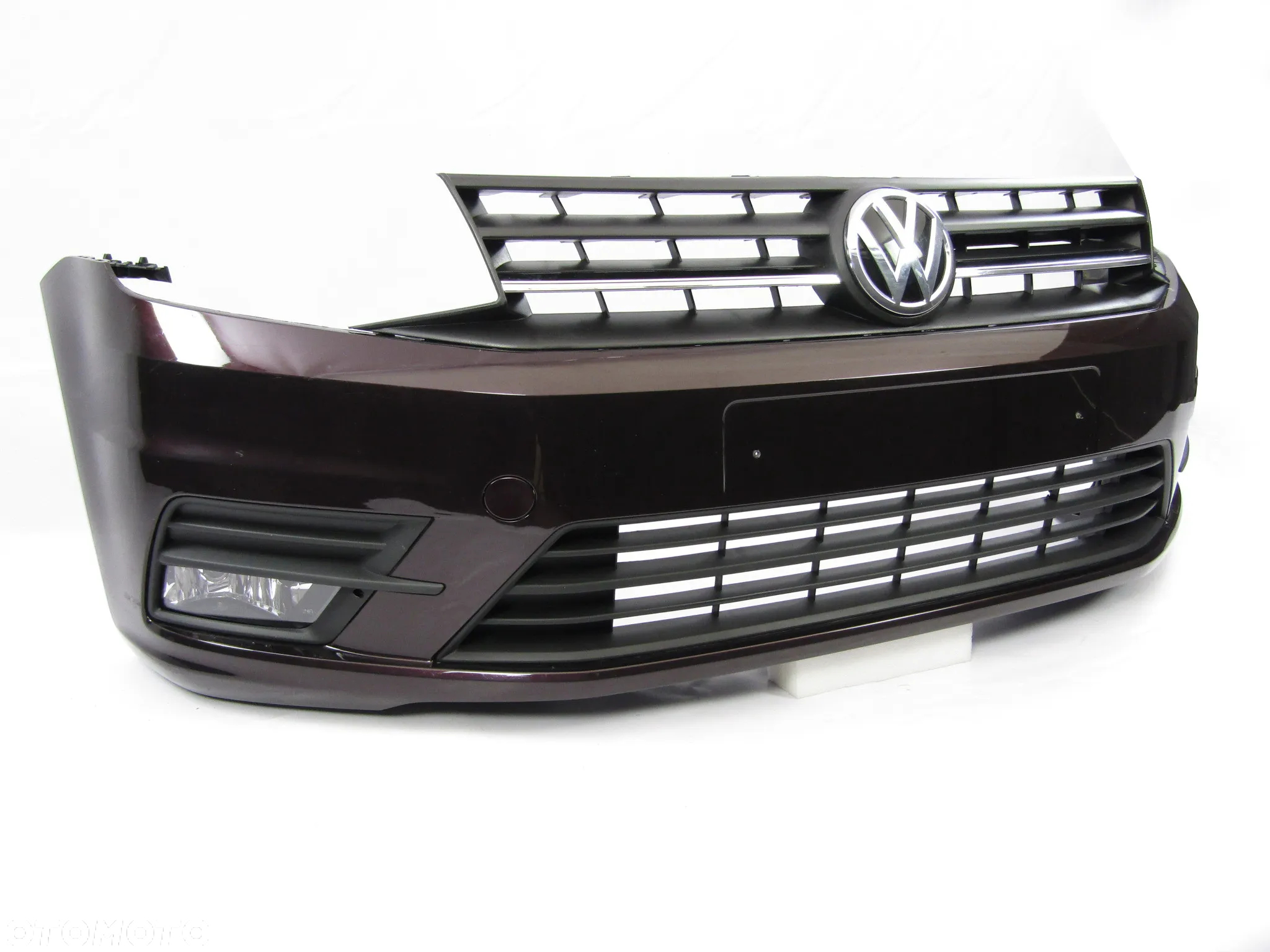 Zderzak przedni VW Caddy LIfe 15 - 20 Bez otworów Lakier LL4U - 13