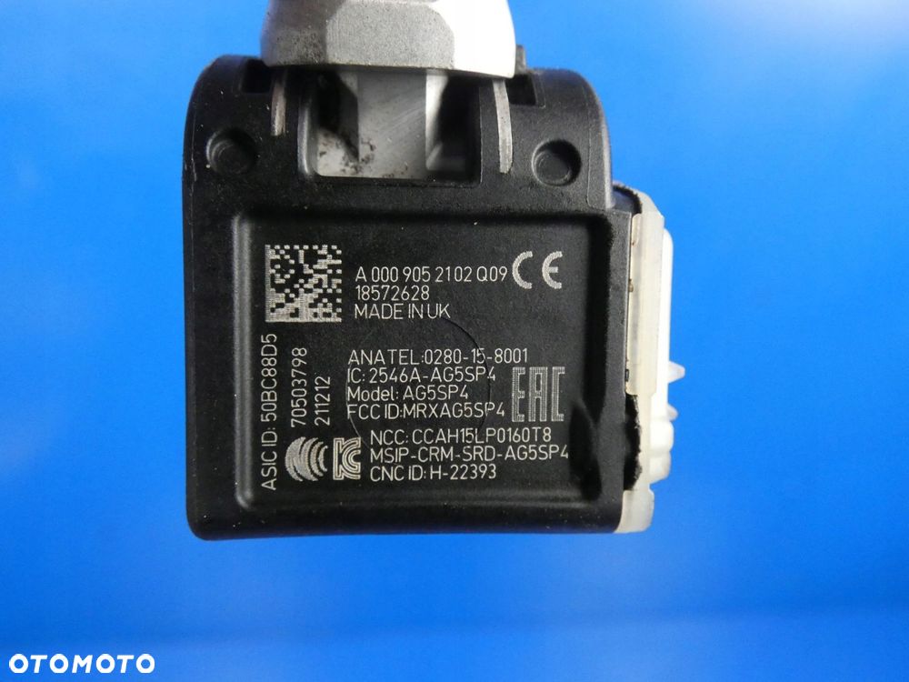 MERCEDES E KLASA W213 GLC W253 C W205 CZUJNIK CIŚNIENIA OPON TPMS - 2