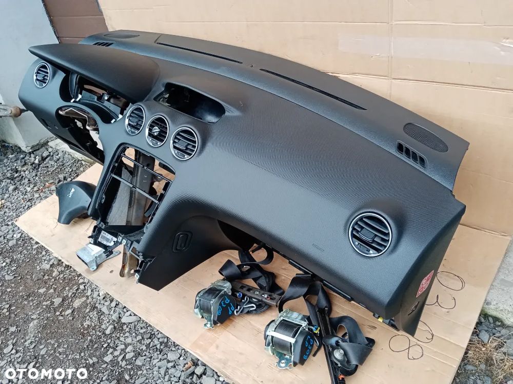 Konsola Airbag pasy Peugeot 308 T7 poduszki komplet - 9