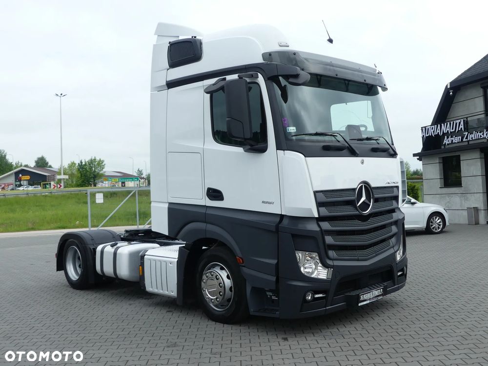 Mercedes-Benz ACTROS 1851 / EURO 6 / LOW DECK / IDEALNY STAN / BIG SPACE / - 9