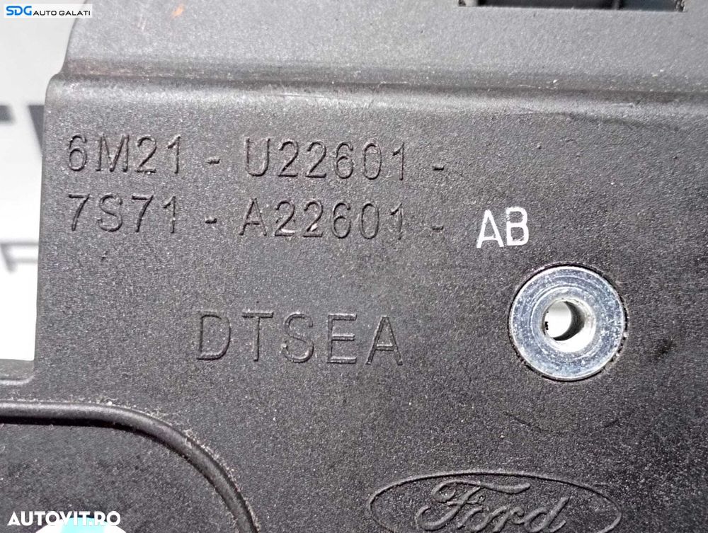 Maner Clapeta Interior Usa Portiera Stanga Spate Ford Galaxy 2 2006 - 2015 Cod 6M21-U22601-AB 7S71-A22601-AB [M6045] - 3