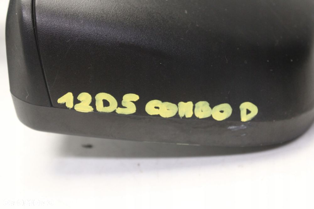 opel combo d doblo ii 10r- lusterko prawe zewnętrzne 2 piny manualne - 9