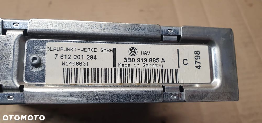 Panel sterowania nawigacji NAVI VW Passat B5 3B0919885A - 4